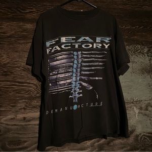 VINTAGE 90s Fear Factory Band Tee